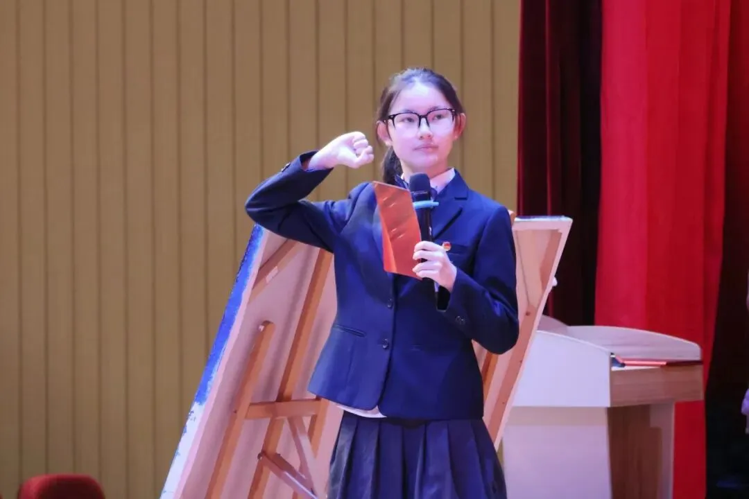 骐骥驰骋 逐梦六月 | 世外临港九年级中考百日誓师大会高燃落幕 第22张