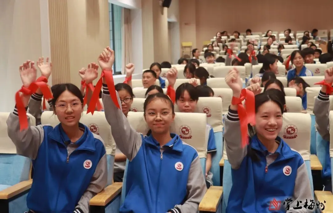 梅州东中、宪中、学艺等中学相继举行中考百日誓师活动 第4张