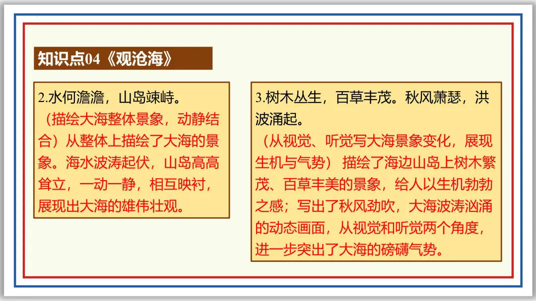 中考古诗词分主题一遍过①:家国情怀 56张PPT 第32张