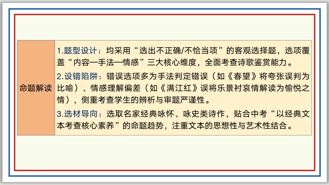 中考古诗词分主题一遍过①:家国情怀 56张PPT 第42张