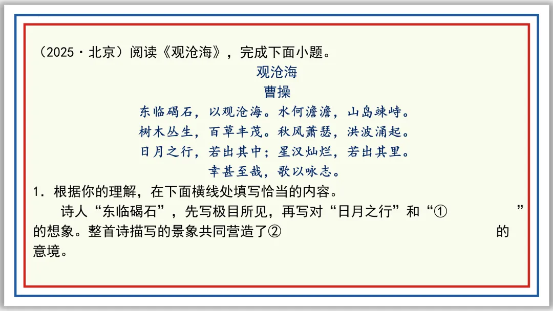 中考古诗词分主题一遍过①:家国情怀 56张PPT 第45张