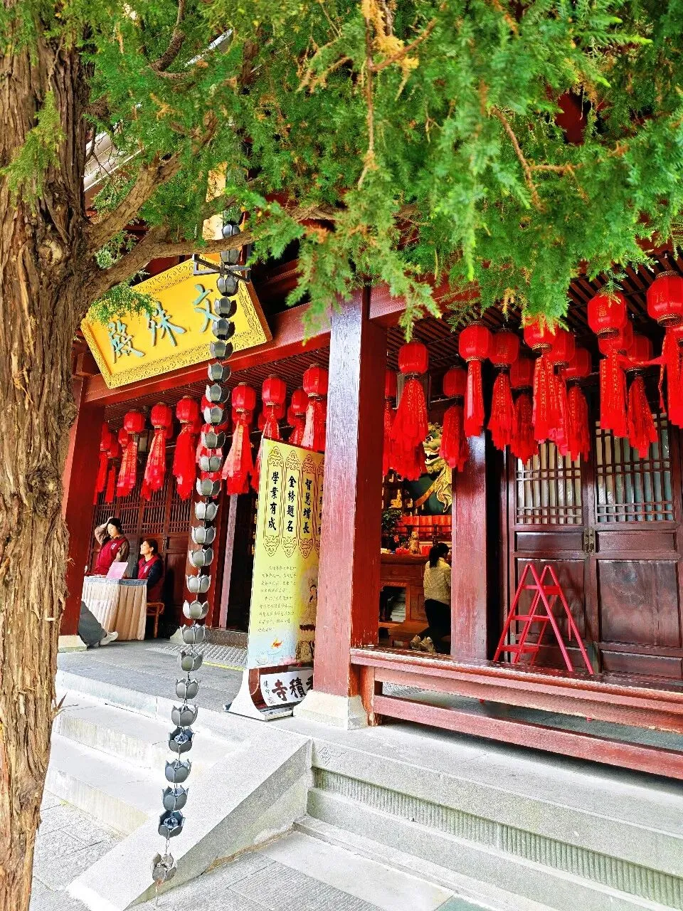 中考体育测试别慌!香积寺拜文殊、吃禅面,求一份稳稳的心安 第8张