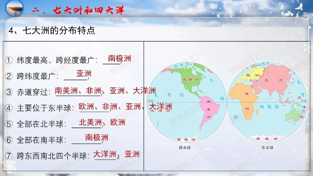 初中地理 中考高效培优系列之一轮复习 专题五 陆地与海洋【课件+教案+讲义】 第13张