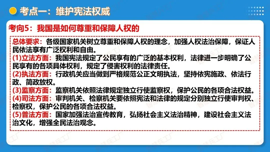2026年中考 道德与法治一轮复习高效培优系列---第11课时 坚持宪法至上(复习课件+讲义) 第32张