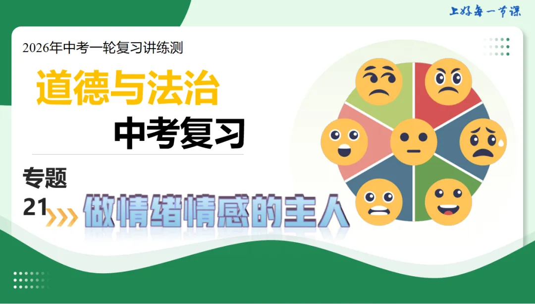 2026 中考 道德与法治 一轮复习(全国通用) 20-23 复习课件 (合集) 送 综合练习 第6张