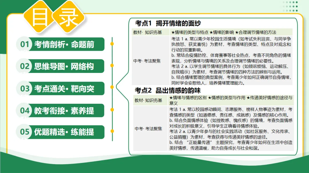 2026 中考 道德与法治 一轮复习(全国通用) 20-23 复习课件 (合集) 送 综合练习 第11张