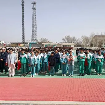 【绿雅良中•中考】——百日鏖战酬壮志 踔厉奋发向未来 | 银川市金凤区良田中学2026届九年级百日誓师大会 第5张