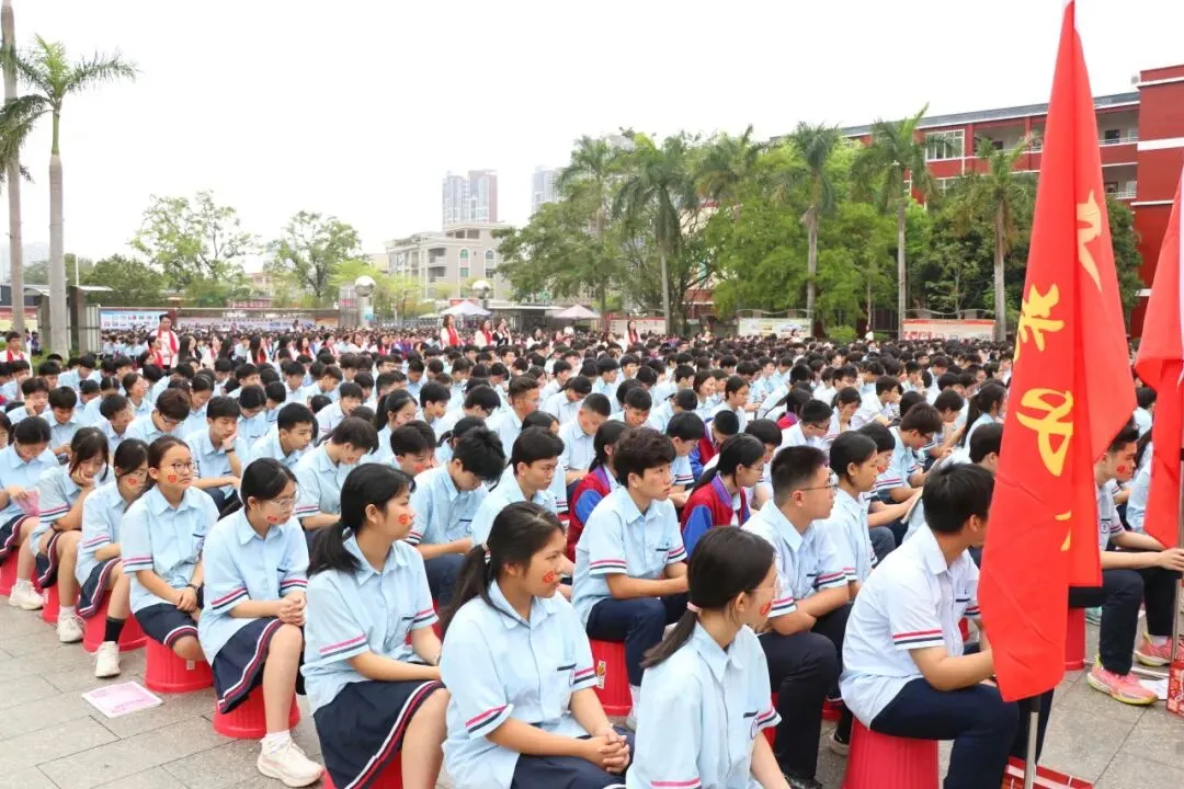【百日逐梦,马跃中考】星鹏学校举行2026年中考前一百天激励大会 第13张