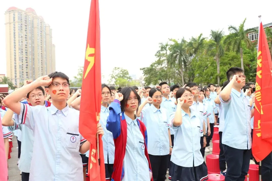 【百日逐梦,马跃中考】星鹏学校举行2026年中考前一百天激励大会 第35张