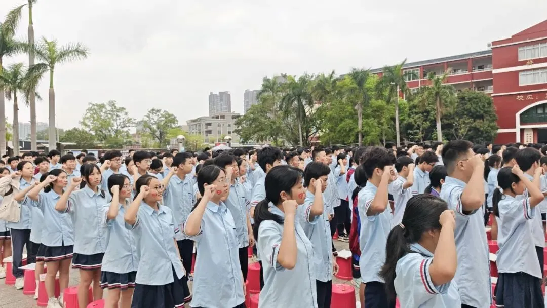 【百日逐梦,马跃中考】星鹏学校举行2026年中考前一百天激励大会 第37张