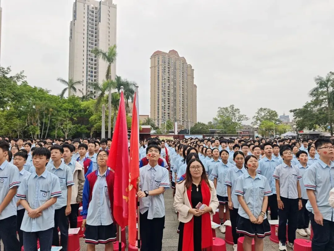 【百日逐梦,马跃中考】星鹏学校举行2026年中考前一百天激励大会 第136张