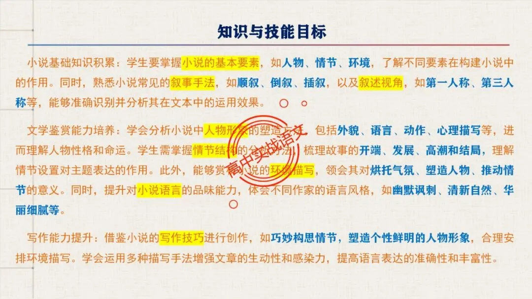 【5册教材+4年真题】讲透高中语文【小说阅读】 第27张