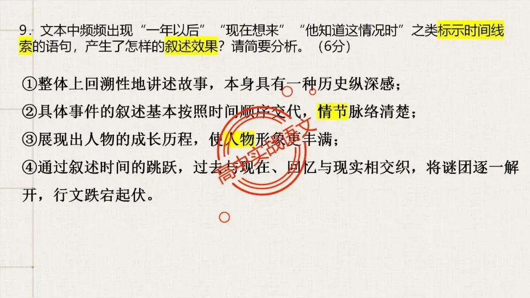 【5册教材+4年真题】讲透高中语文【小说阅读】 第121张