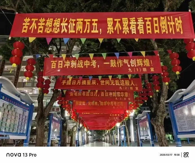 【薪火相传长征路  决胜中考创辉煌】记遂溪县大成初级中学2026届百日誓师大会 第78张