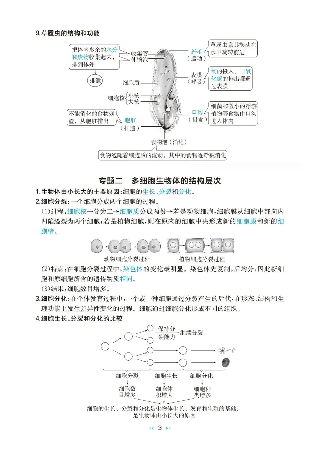 2026中考生物核心知识速记 第3张