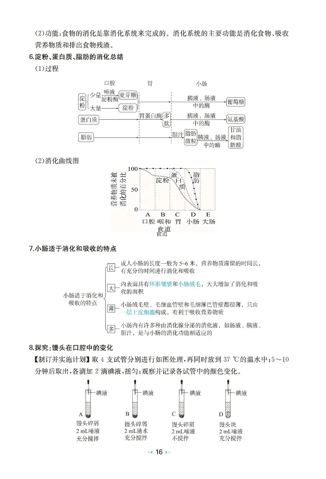 2026中考生物核心知识速记 第16张