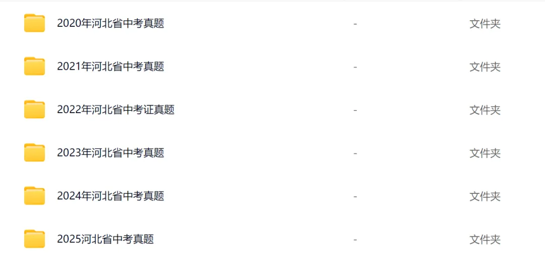 河北省中考真题2020-2025(文末pdf可下载) 第2张