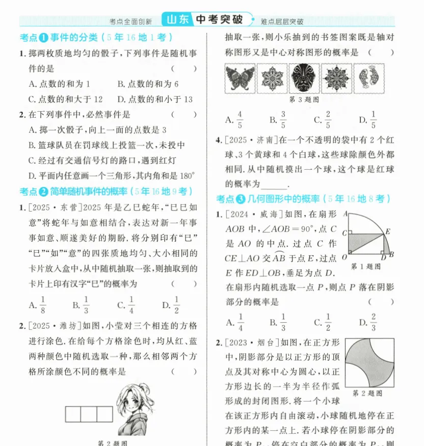 2026山东中考数学全程导航(完整版已到)把握中考新方向,专注山东研究20年资料,群内已免费分享 第9张