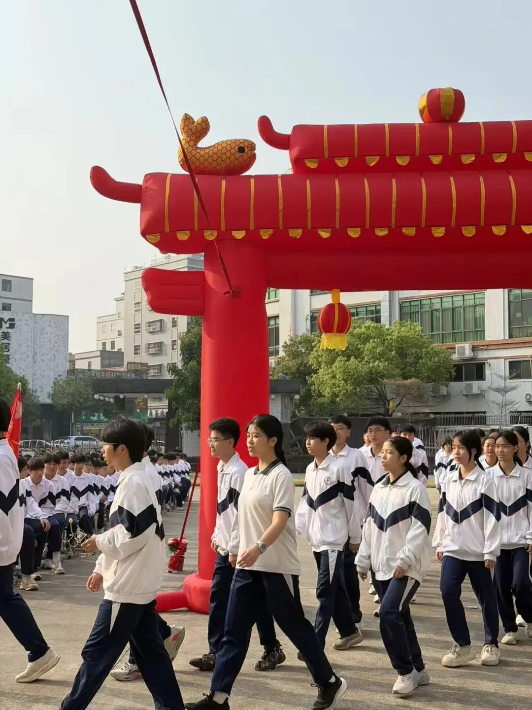 百日逐光,笃赴中考 枫溪瓷都实验中学百日誓师大会侧记 第27张