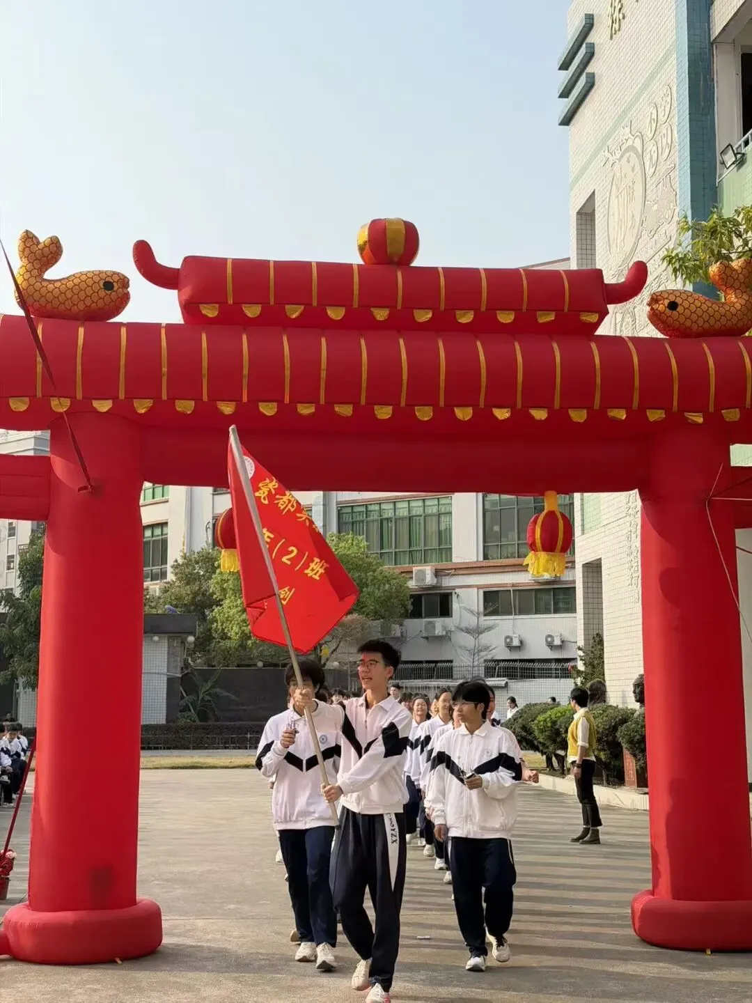 百日逐光,笃赴中考 枫溪瓷都实验中学百日誓师大会侧记 第28张