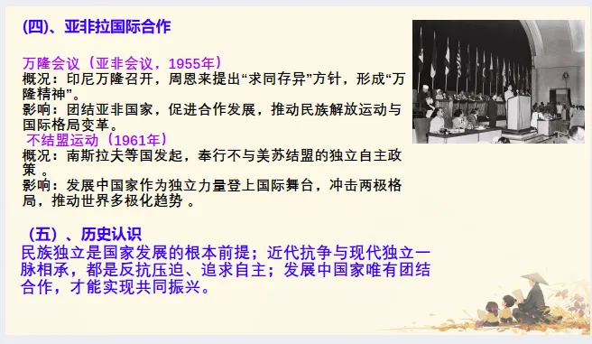 中考历史·二轮复习课件【亚非拉国家的独立与发展】 第9张