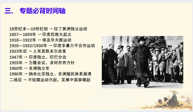 中考历史·二轮复习课件【亚非拉国家的独立与发展】 第10张