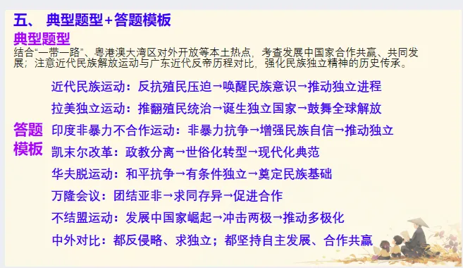 中考历史·二轮复习课件【亚非拉国家的独立与发展】 第24张