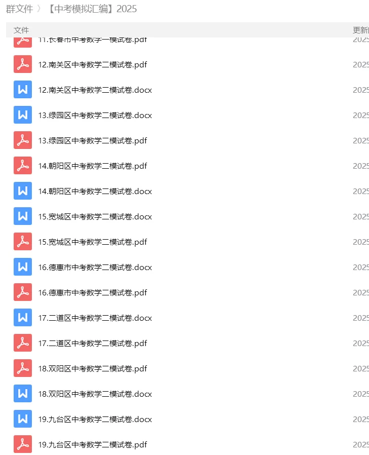 砂砾数学城堡——初中数学试卷1-14馆 第58张