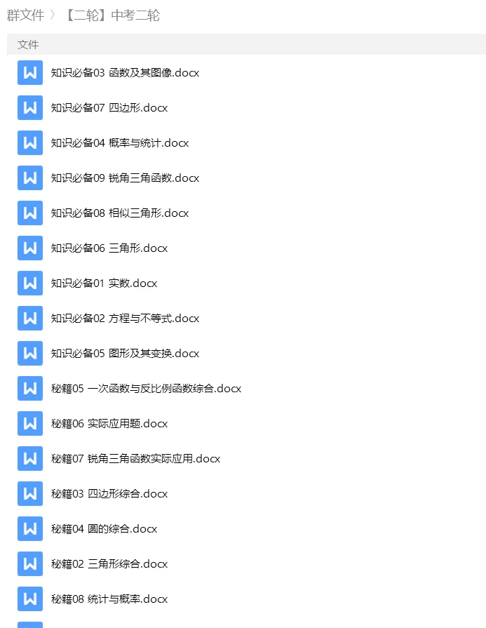 砂砾数学城堡——初中数学试卷1-14馆 第117张