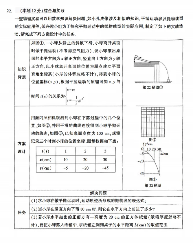山西2026年初中学业水平考试模拟自测试题及答案! 第32张