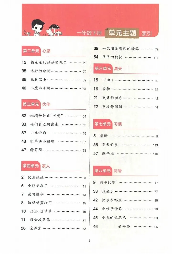 一年级下册语文阅读真题60篇(完整电子版可打印) 第2张