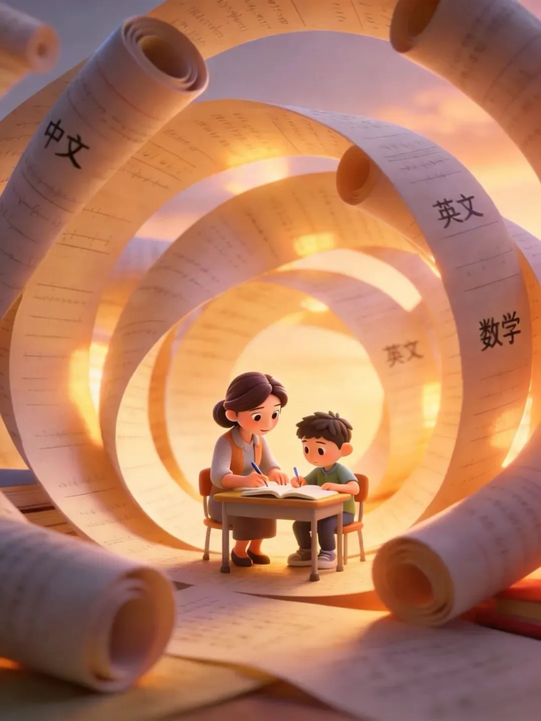 话题|模仿字迹、做旧试卷,家长“代写作业”你怎么看? 第1张