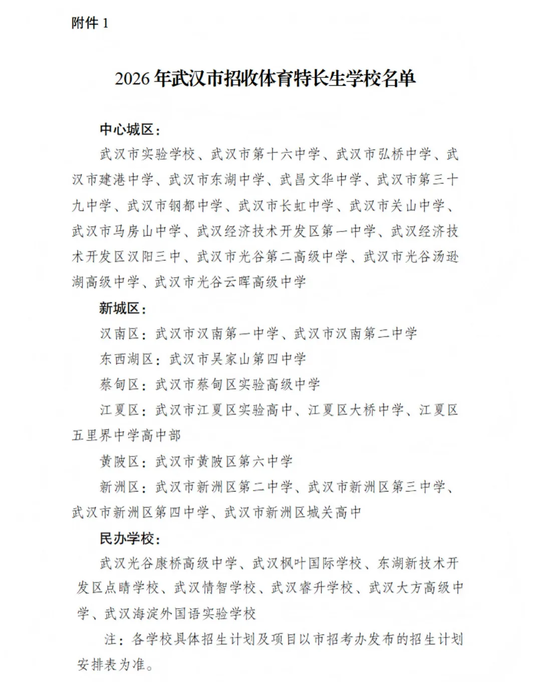 事关中考升学!武汉市2026年艺体特长生资格认定公告出炉! 第3张