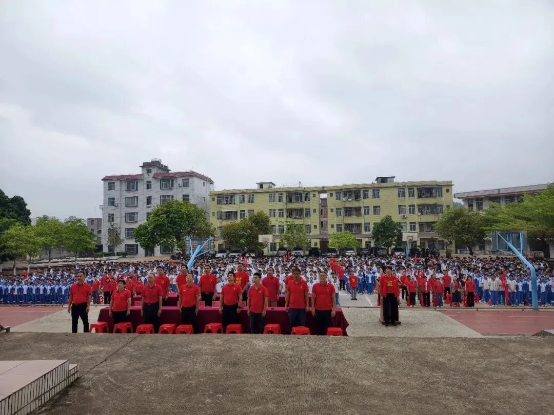 石以砺志战百日,中考逐鹿夺桂冠!——我校隆重举行2026年中考百日誓师大会 第5张