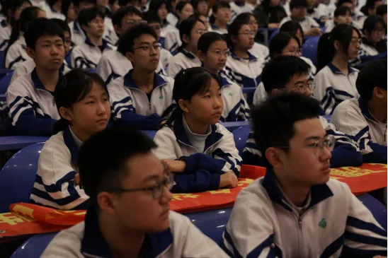 【策马百日砺锋芒 逐梦中考展韶华——大连市第五中学举行2026届初三年级大会】 第12张