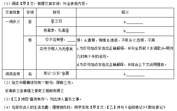 浙江省杭州市上城区九年级语文模拟试卷 第6张
