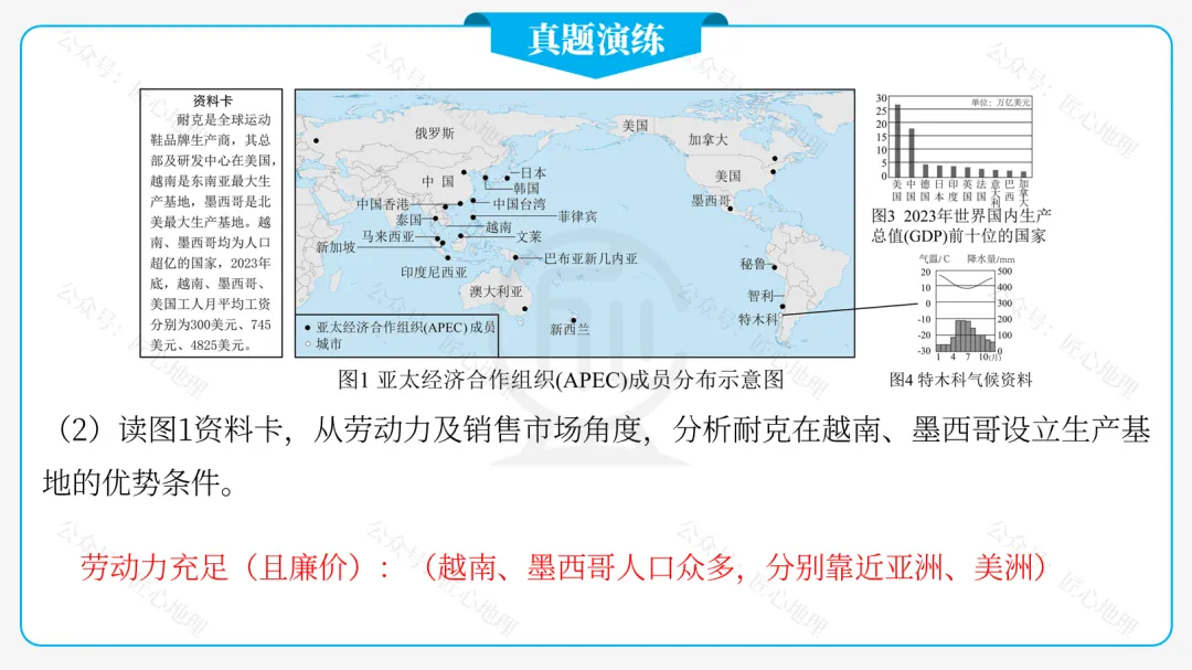 新教材 | 中考一轮复习·发展与合作(课件+导学单+练习题) 第63张