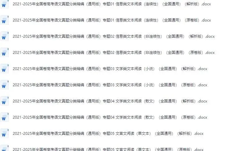 (2021-2025)五年高考历史真题分类汇编专题练习(全国通用) 有答案解析 第3张