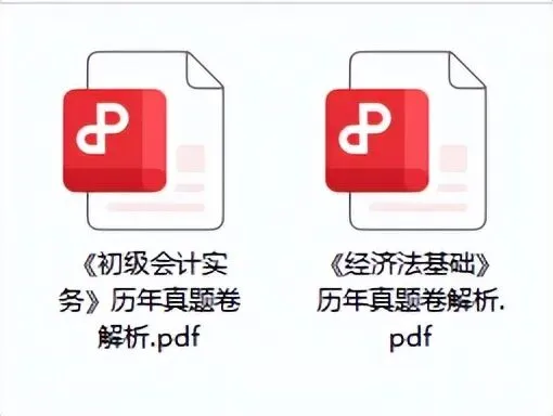 《初级会计实务+经济法基础》历年真题卷及参考答案解析 第2张