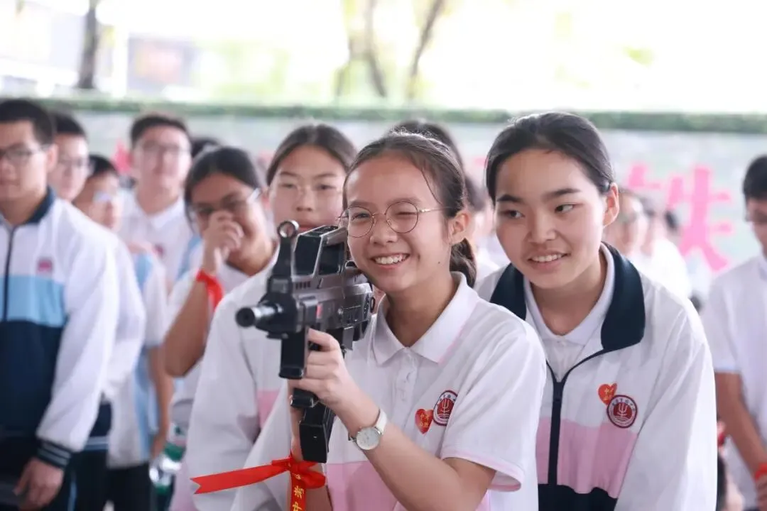 【百日砺剑逐梦中考】杏坛伍蒋惠芳实验中学九年级百日誓师 第57张