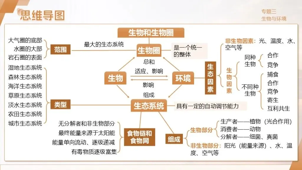 中考生物一轮复习专题3.1《生物与环境》 第18张 中考生物一轮复习专题3.1《生物与环境》 第18张