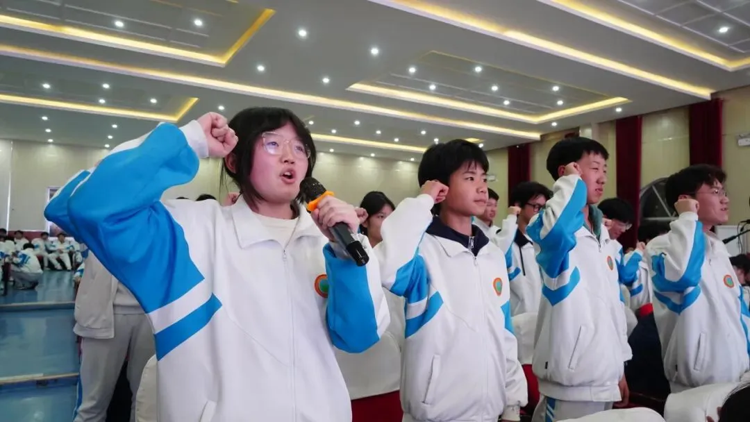 逐梦前行,为梦而战 ——长安三中中考复习励志动员会圆满举行 第25张