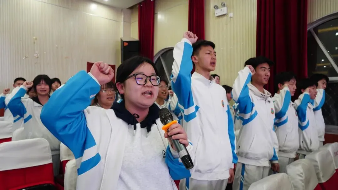 逐梦前行,为梦而战 ——长安三中中考复习励志动员会圆满举行 第27张