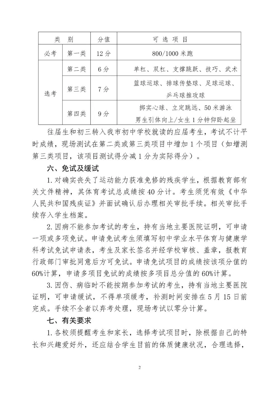 丹阳体育中考时间确定!4月20日至24日在江苏省丹阳中等专业学校进行(附考核标准) 第4张
