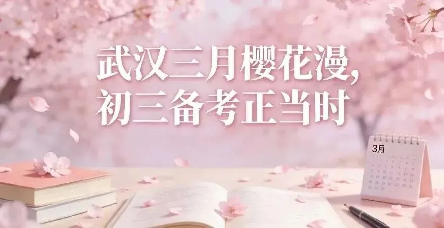 中考倒计时90天|致武汉初三生:辛苦终有回响,坚持必登彼岸 第1张