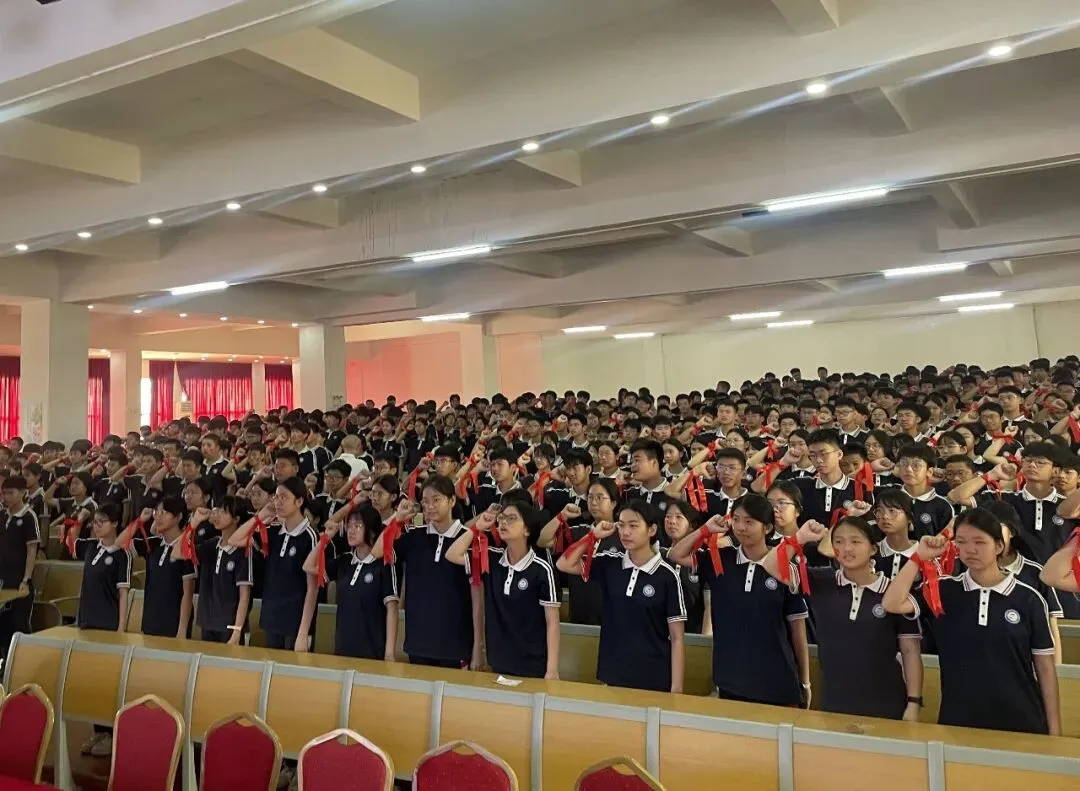 百日砺剑,决胜中考! || 阳东区卓达学校2026年中考誓师 第17张