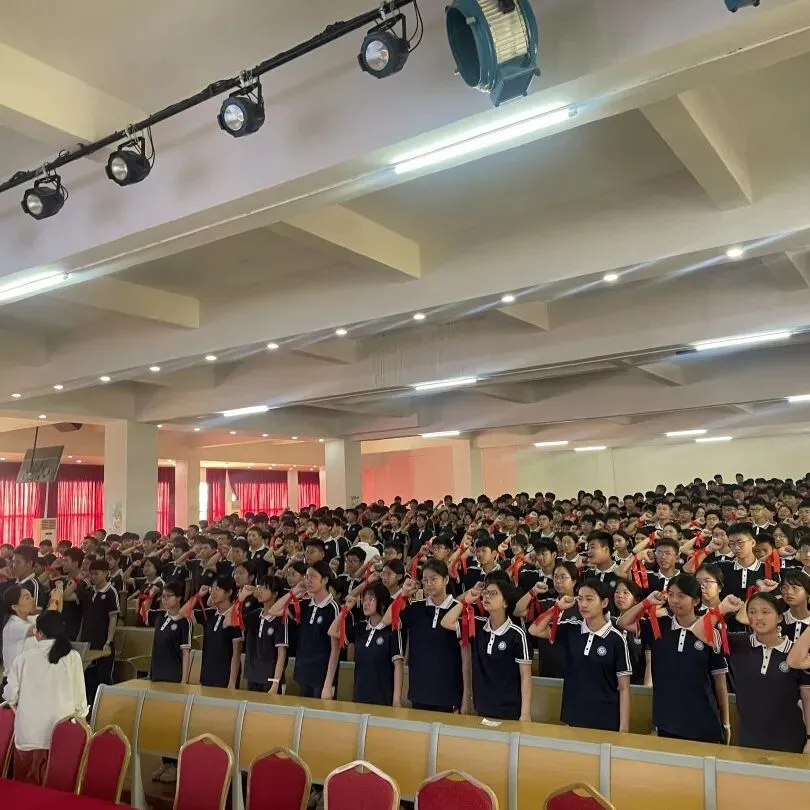 百日砺剑,决胜中考! || 阳东区卓达学校2026年中考誓师 第35张