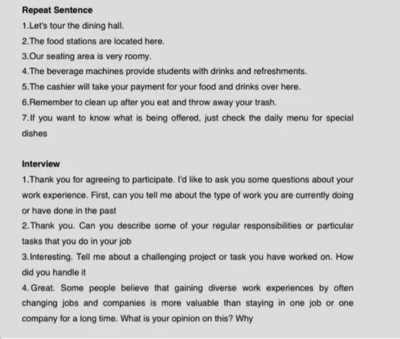 托福口语真题2026 | 2026年3月21日托福口语真题及答案解析~(托福pdf电子版免费领取) 第2张