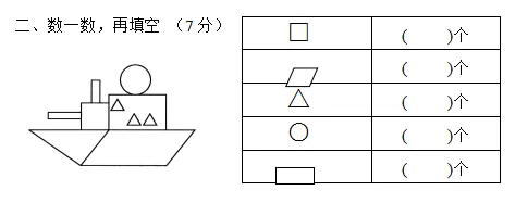 人教版数学一年级下册第一次月考试卷! 第3张