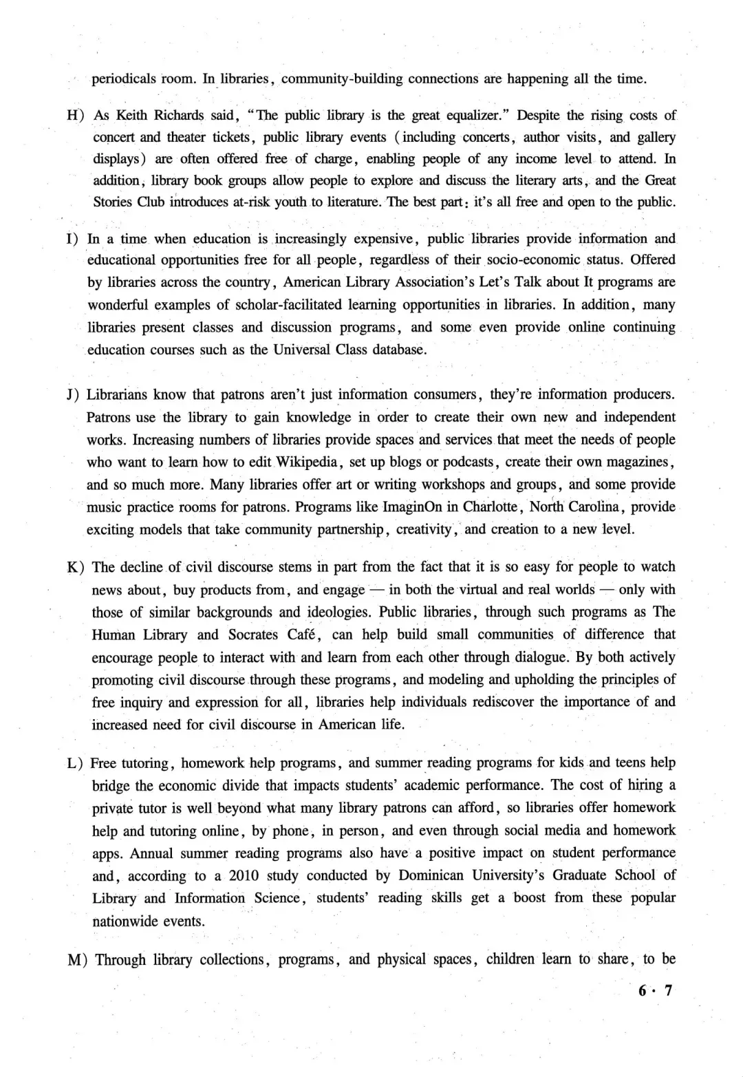 大学英语六级真题六级历年真题及答案解析下载(2015-2025年12月)|电子版PDF|完整版 第9张